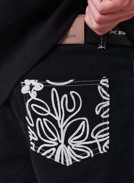 Proyecto Bermudas x Pañuelo negro de Paris para hombre.