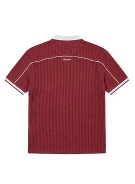 Proyecto Polo x Paris Knockout granate para hombre