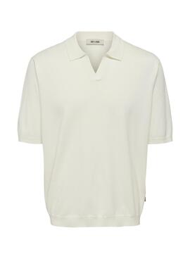 Polo Only and Sons Wyler Relaxed beige pour homme