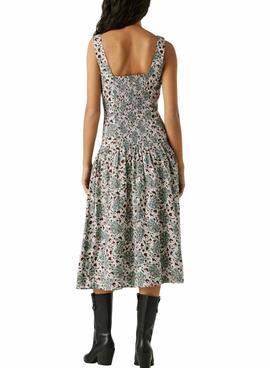 Robe Pepe Jeans Chelsea verte pour femme