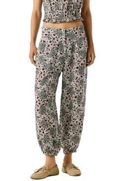 Pantalon Pepe Jeans Ary vert pour femme