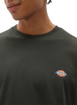 T-shirt Dickies Mapleton verte pour homme