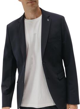 Blazer El Pulpo technique ultralégère bleue marine pour homme