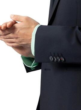 Veste El Pulpo, costume confort bleu marine pour homme