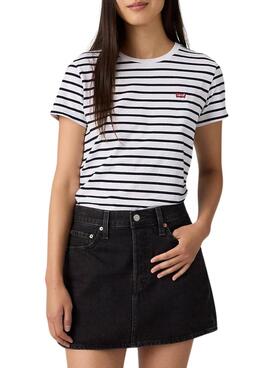 T-shirt Levi's Emily à rayures bleues pour femme