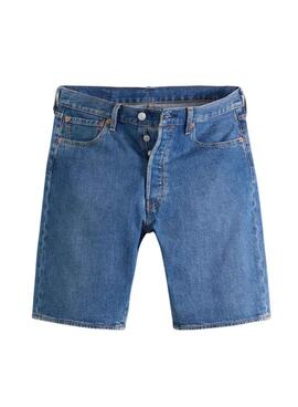 Bermudes en jean Levis 501 original bleu pour homme