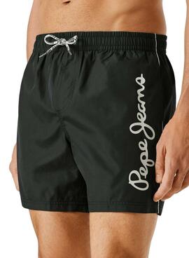 Maillot de bain Pepe Jeans Logo noir pour homme