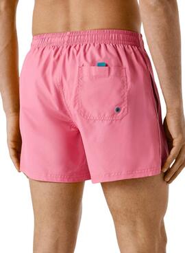 Maillot de bain Pepe Jeans Logo rose pour homme