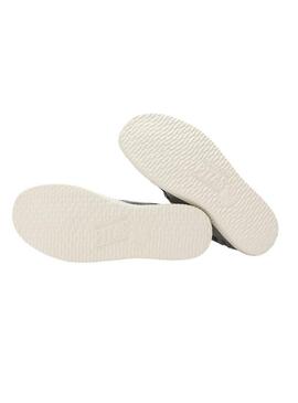 Chaussures Walkin Pitas Wallabi lavées gris pour hommes