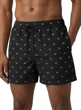 Maillot de bain Calvin Klein Jeans Covered noir pour homme