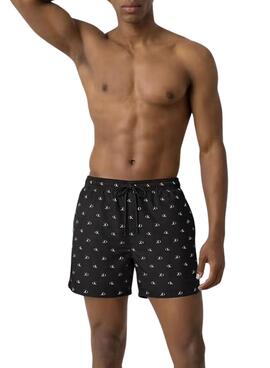 Maillot de bain Calvin Klein Jeans Covered noir pour homme
