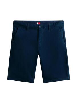 Bermudes Tommy Jeans Scanton bleu marine pour homme