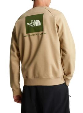 Sweatshirt The North Face Box beige pour homme