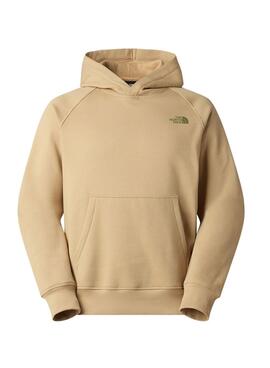 Sweatshirt The North Face Ranglan Box beige pour homme.