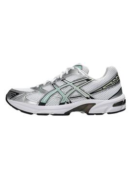 Sneakers Asics Gel 1130 blanc et turquoise pour femme