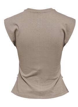 Top Only Marie froissé toasté pour femme