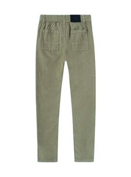 Pantalon Mayoral Jogger Velours côtelé Brun pour Garçon