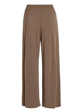 Pantalon Vila Modala beige pour femme
