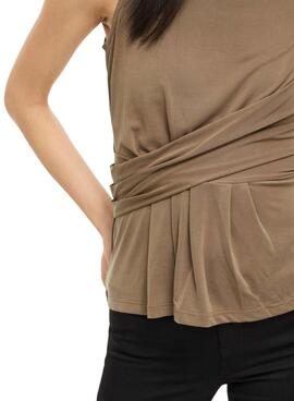 Top Vila Modala grillé pour femme