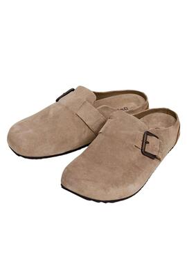 Sabots Pepe Jeans Corby beige pour homme