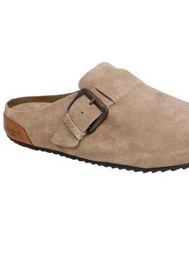 Sabots Pepe Jeans Corby beige pour homme