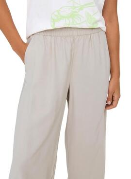 Pantalon Only Laris beige pour femme