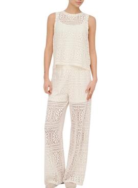 Haut Only Llian blanc pour femme