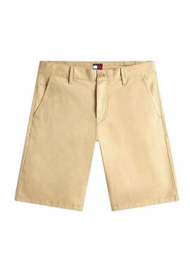 Bermuda Tommy Jeans Scanton beige pour homme