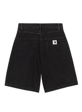 Bermudas Carhartt Alta noir pour femme.