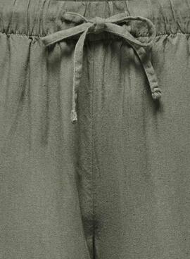 Pantalon Only Goa vert pour femme