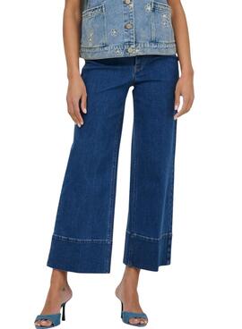 Pantalon en jean Only Madison denim medio pour femme.