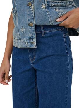 Pantalon en jean Only Madison denim medio pour femme.