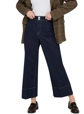 Jeans Only Madison en denim oscuro pour femme