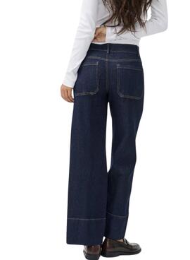 Jeans Only Madison en denim oscuro pour femme