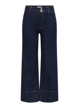 Jeans Only Madison en denim oscuro pour femme