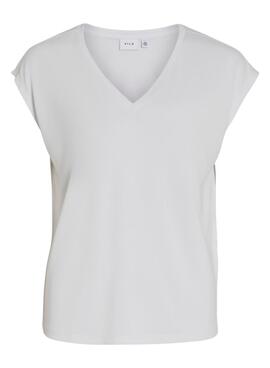T-shirt Vila Vimodala blanc pour femme