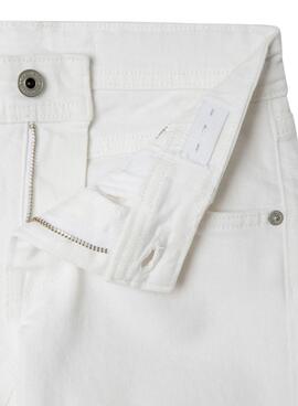 Short Pepe Jeans Hacther blanc pour garçon