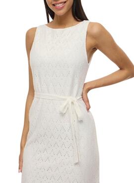 Robe blanche Vila Malina pour femme.