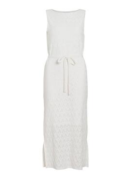 Robe blanche Vila Malina pour femme.