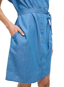 Robe en denim Vila Vinori pour femme
