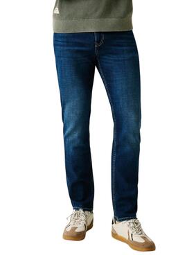 Jean Pepe Jeans Cash en denim foncé pour homme