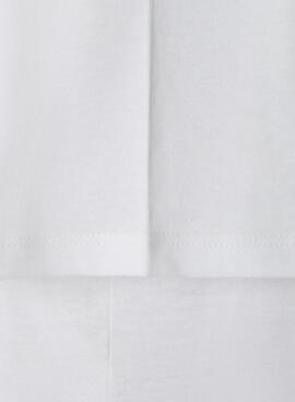 T-shirt Pepe Jeans Giana blanc pour fille