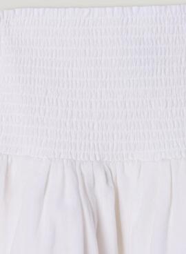 Jupe Pepe Jeans Holly blanche pour fille