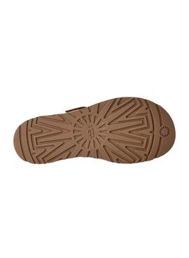 Sandales UGG GoldenGaze Slide Chestnut pour femme