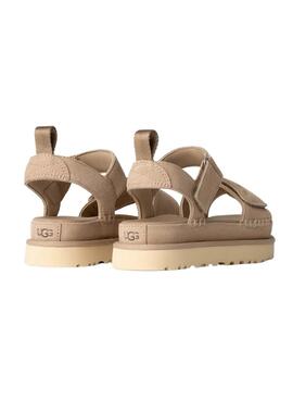 Sandales UGG Goldenstar beige pour femme