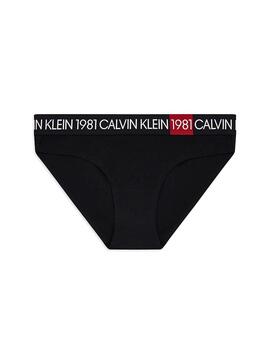 Slip Calvin Klein Bikini Brief 1981 Bold Noir