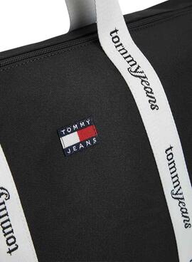 Sac Tommy Jeans Essential tote noir pour femme