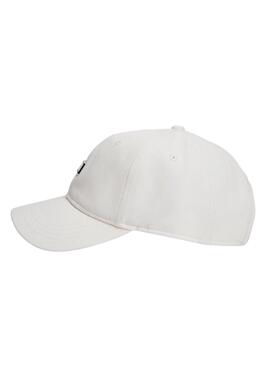 Casquette Tommy Jeans plaque Heritage blanche pour femme