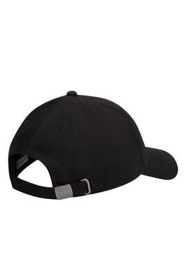 Casquette Tommy Jeans plaque Heritage noire pour femme