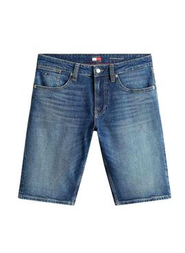Jean Bermuda Tommy Jeans Ronnie en lavage foncé pour homme